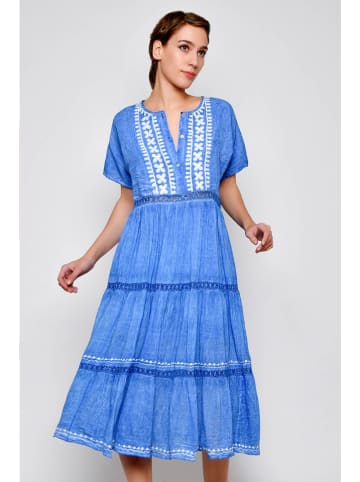 Tarifa Kleid in Blau