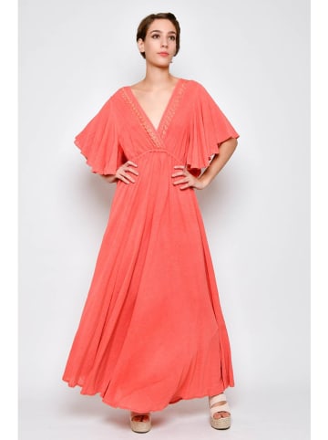 Tarifa Kleid in Koralle