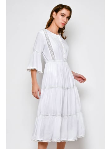 Tarifa Kleid in Weiß