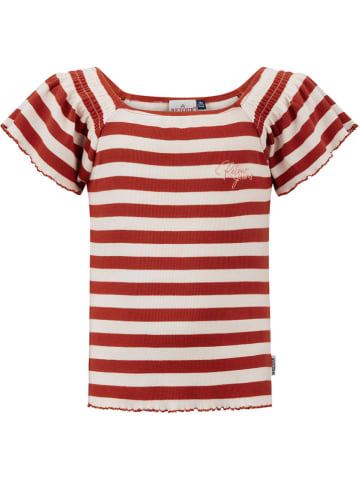 Retour Shirt "Chaya" crème/rood