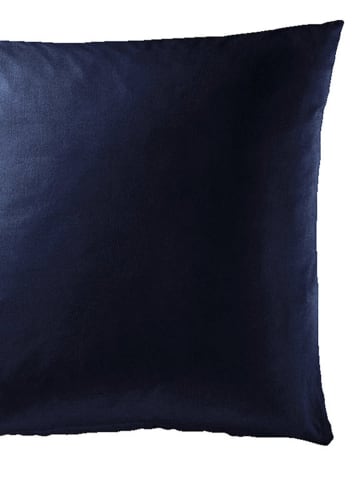 Bierbaum Komplet pościeli satynowej w kolorze granatowym