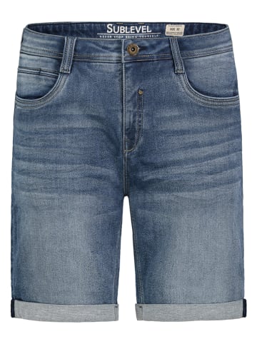 Sublevel Jeans-Shorts in Blau