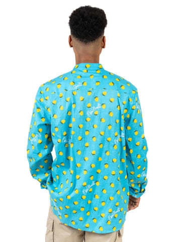 Isla Bonita by SIGRIS Blouse turquoise/geel