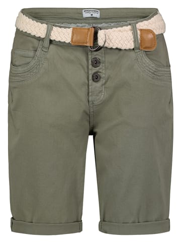 Stitch & Soul Bermuda kaki
