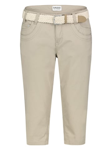 Sublevel Caprihose in Beige