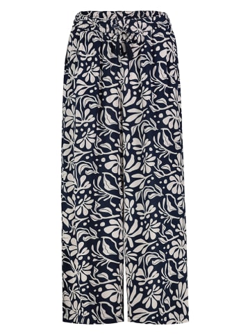 Sublevel Broek donkerblauw/crème