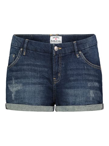 Sublevel Jeans-Shorts in Dunkelblau