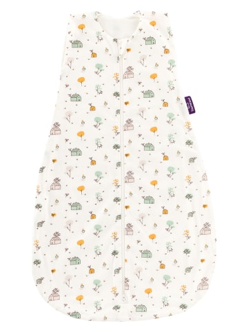Träumeland Sommerschlafsack "Liebmich Sweet Home" in Creme