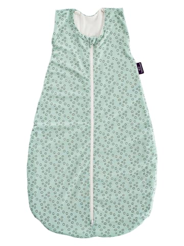 Träumeland Sommerschlafsack "Liebmich Kreise" in Türkis