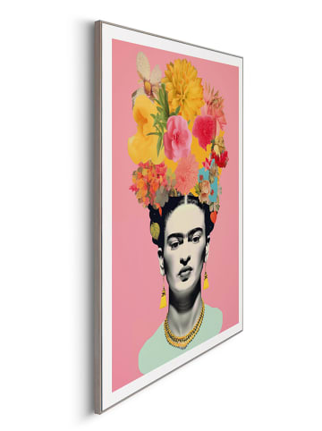 Orangewallz Druk artystyczny "Sweet Frida" w ramce - 50 x 70 cm