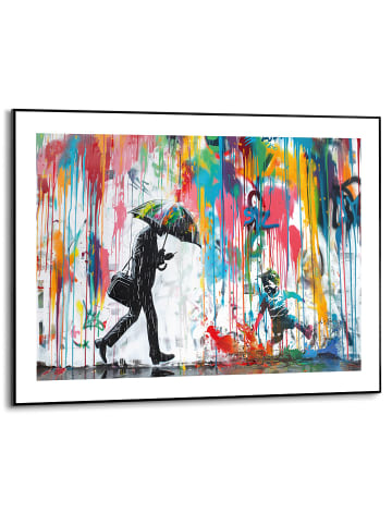 Orangewallz Gerahmter Kunstdruck "Tap It"