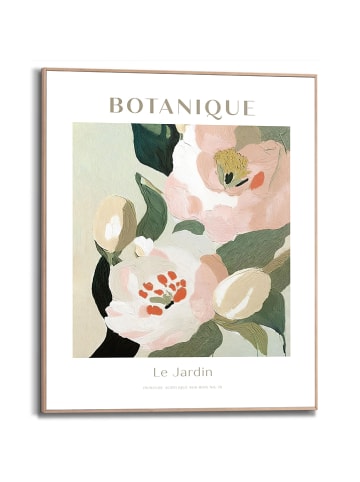 Orangewallz Gerahmter Kunstdruck "Jardin Pastels"