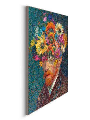 Orangewallz Druk artystyczny "Van Gogh" w ramce - 50 x 70 cm