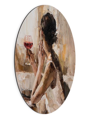 Orangewallz Kunstdruck "Drinking Wine"