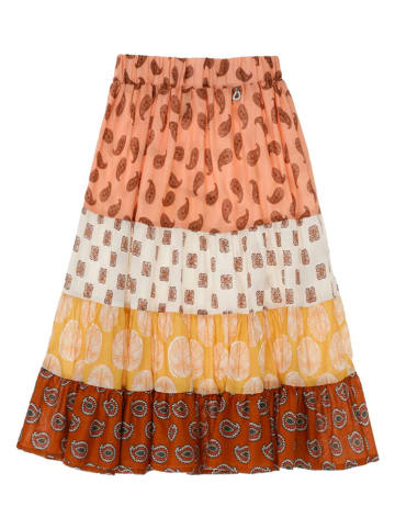 Dixie Spódnica w kolorze pomarańczowo-jasnobrązowym