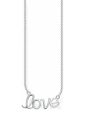 Thomas Sabo Silb-Halskette mit Schmuckelement - (L)40 cm