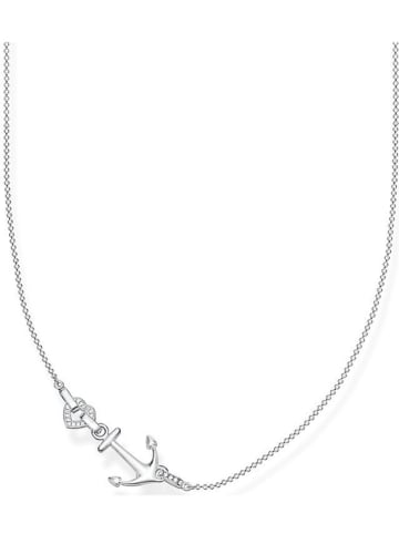 Thomas Sabo Silber-Halskette mit Schmuckelement - (L)40 cm