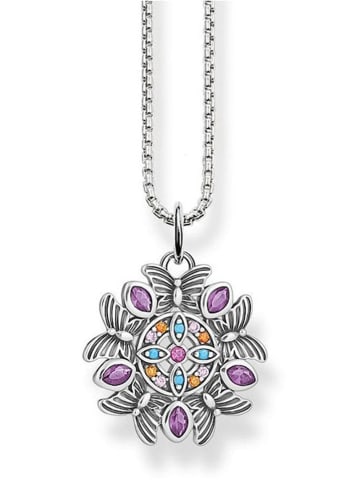 Thomas Sabo Silber-Halskette mit Anhänger - (L)38 cm