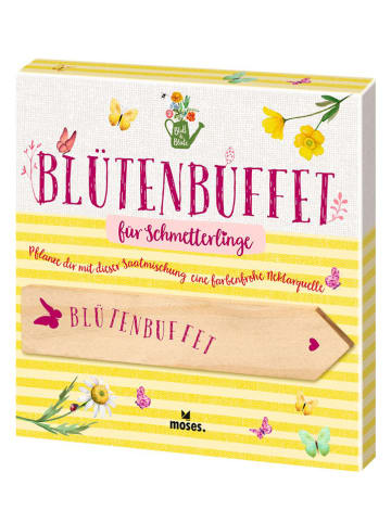 moses. Pflanzset "Blatt & Blüte: Schmetterlinge" - 80 g