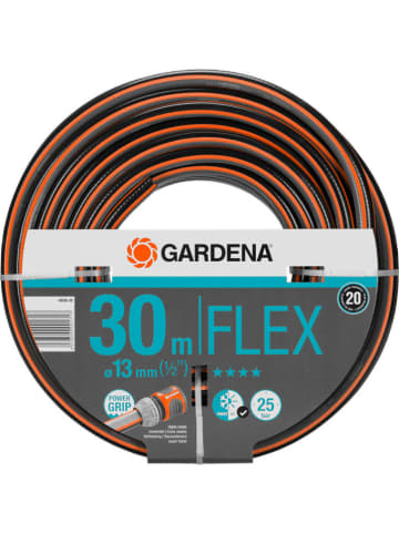 Gardena Schlauch "Comfort FLEX Schlauch" in Schwarz/ Orange - 9x9 13 mm (1/2"), 30 m