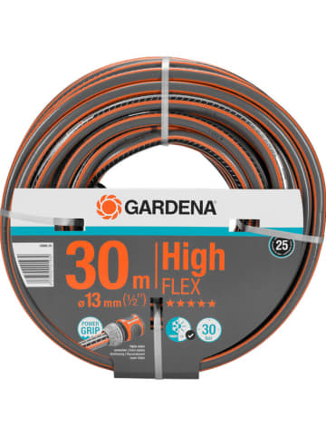Gardena Schlauch "Comfort HighFLEX" in Schwarz/ Oragne - 10x10 13 mm (1/2"), 30 m
