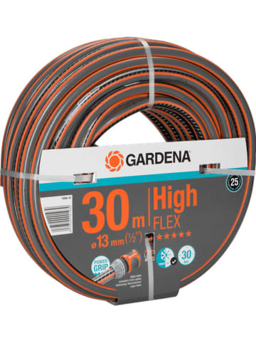 Gardena Schlauch "Comfort HighFLEX" in Schwarz/ Orange - 10x10 13 mm (1/2"), 30 m