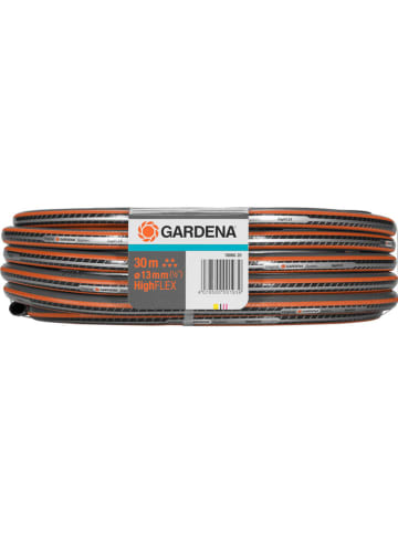 Gardena Schlauch "Comfort HighFLEX" in Schwarz/ Orange - 10x10 13 mm (1/2"), 30 m