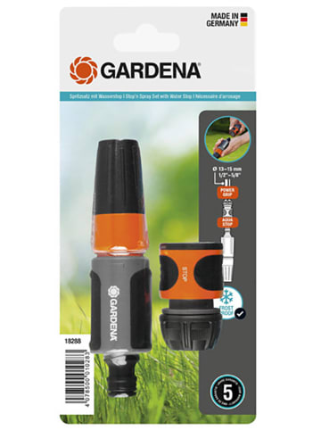 Gardena Sproeiopzetstuk zwart/oranje - 13 mm (1/2")