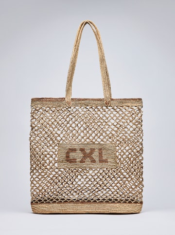 CXL by Christian Lacroix Shopper bag "Vola" w kolorze beżowym - 46 x 44 x 25 cm
