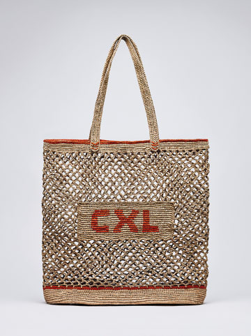 CXL by Christian Lacroix Shopper "Vola" beige - (B)46 x (H)44 x (D)26 cm