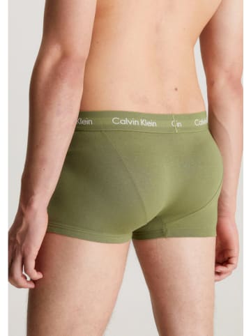 CALVIN KLEIN UNDERWEAR 3-delige set: boxershorts lichtblauw/kaki/grijs