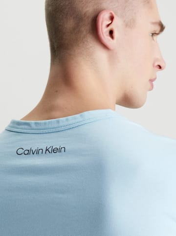 CALVIN KLEIN UNDERWEAR Shirt in Hellblau