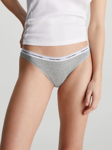 CALVIN KLEIN UNDERWEAR String in Grau