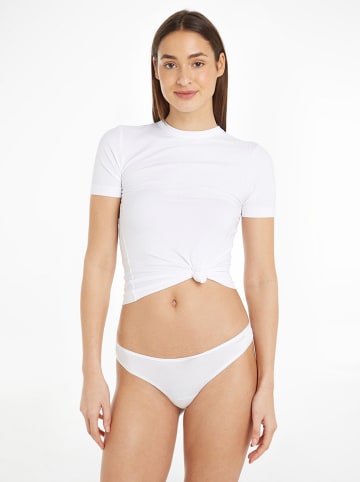 CALVIN KLEIN UNDERWEAR Stringi (3 pary) w kolorze białym