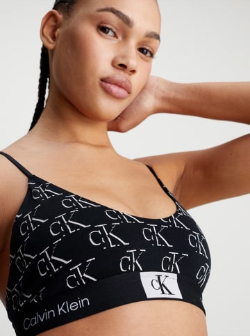CALVIN KLEIN UNDERWEAR Bustier zwart/wit