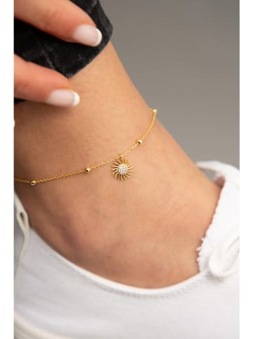 Heliophilia Zilveren enkelketting met hanger