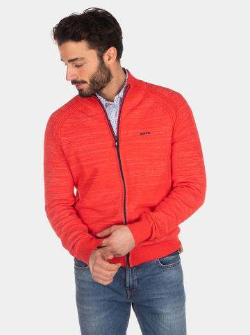 NEW ZEALAND AUCKLAND Sweatjacke "Muriwai" in Rot