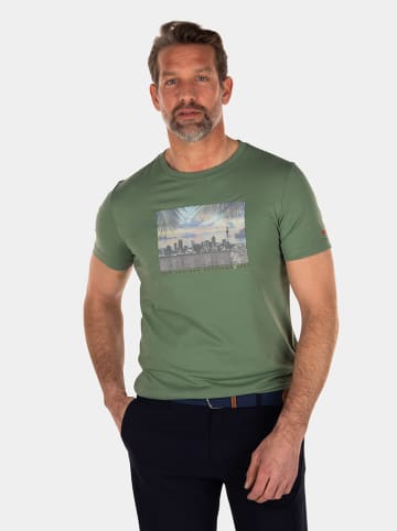 NEW ZEALAND AUCKLAND Shirt "Half" groen