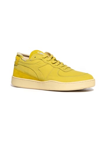 Diadora Leder-Sneakers in Gelb