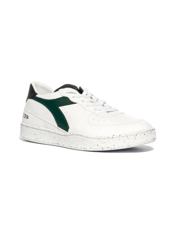 Diadora Sneakersy w kolorze biało-zielonym