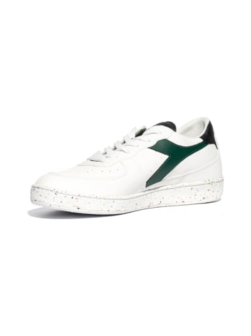 Diadora Sneakersy w kolorze biało-zielonym