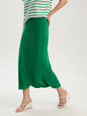 BGN Spódnica w kolorze zielonym