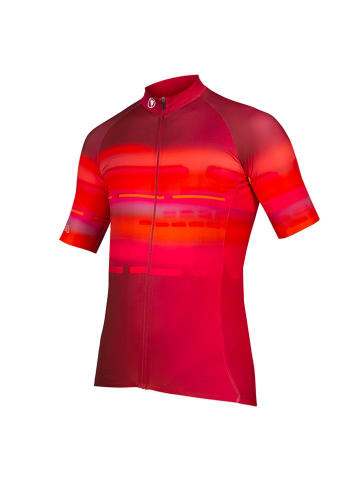 ENDURA Fahrradtrikot "Virtual Texture" in Rot
