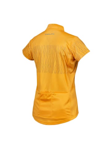 ENDURA Koszulka kolarska "Hummvee Ray" w kolorze żółtym