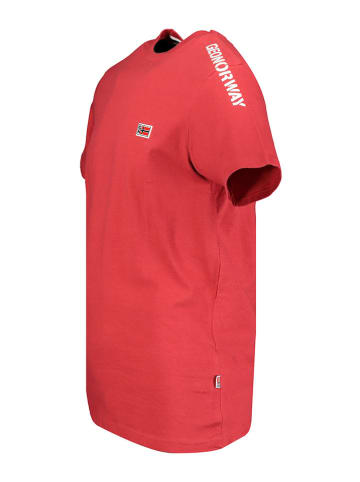 Geographical Norway Shirt "Jaredo" in Rot