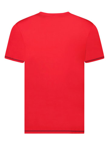 Geographical Norway Koszulka "Jinapt" w kolorze czerwonym