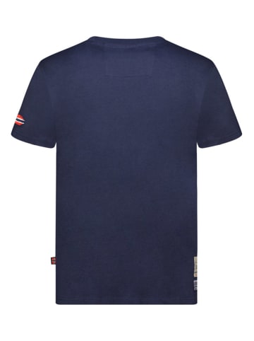Geographical Norway Shirt "Jaldemar" donkerblauw