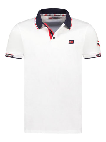 Geographical Norway Poloshirt "Kauge" wit