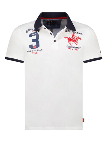 Geographical Norway Poloshirt "Klub" wit