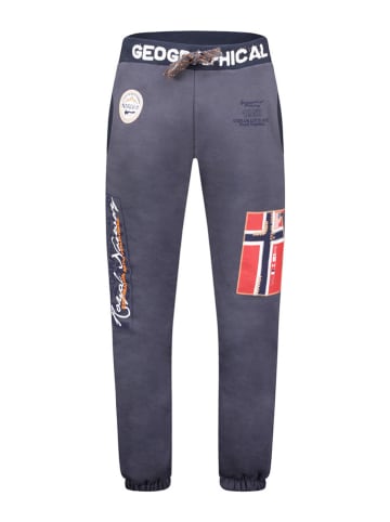 Geographical Norway Spodnie dresowe "Moliere" w kolorze ciemnoszarym